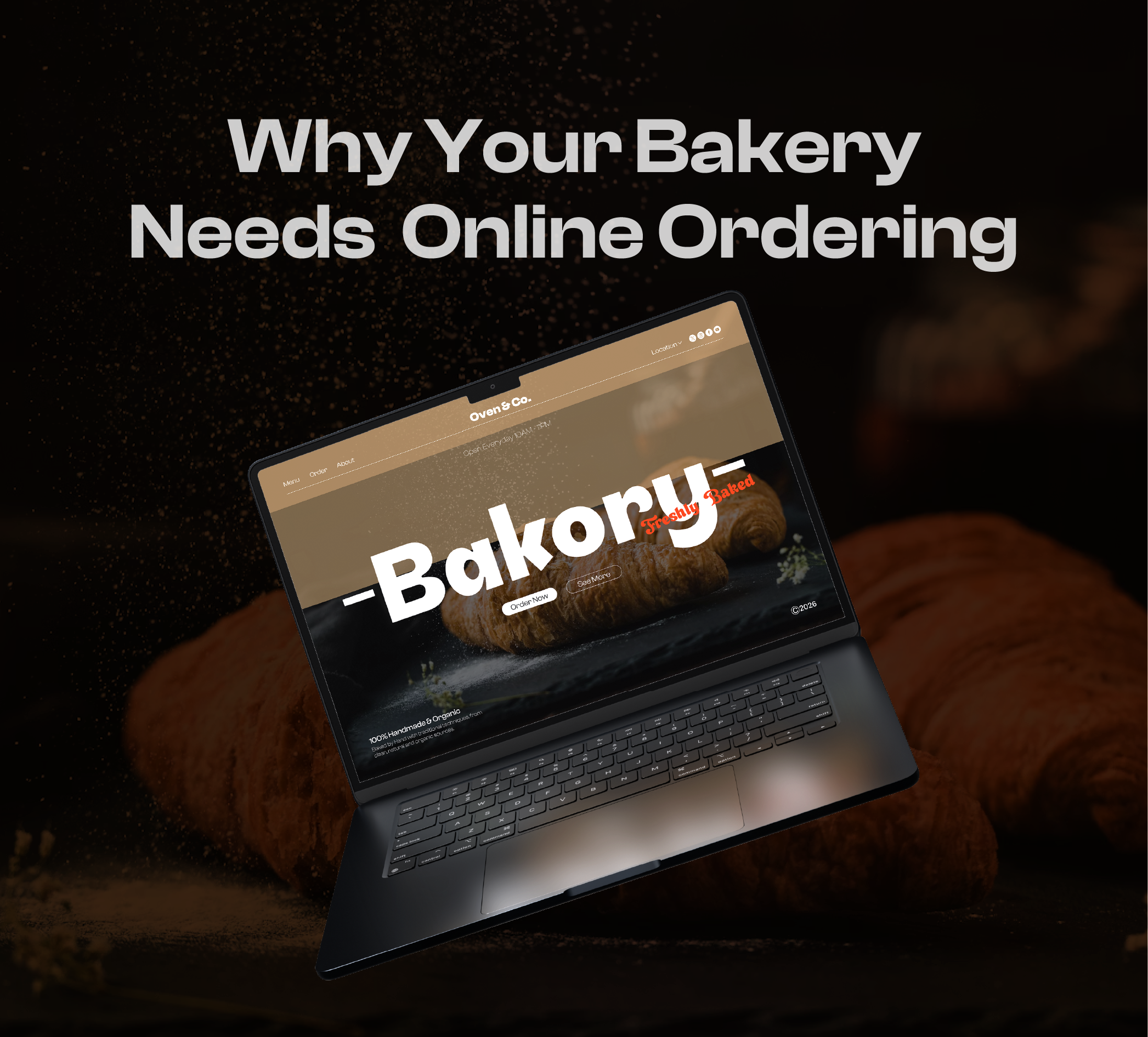 Online Ordering System for Bakery