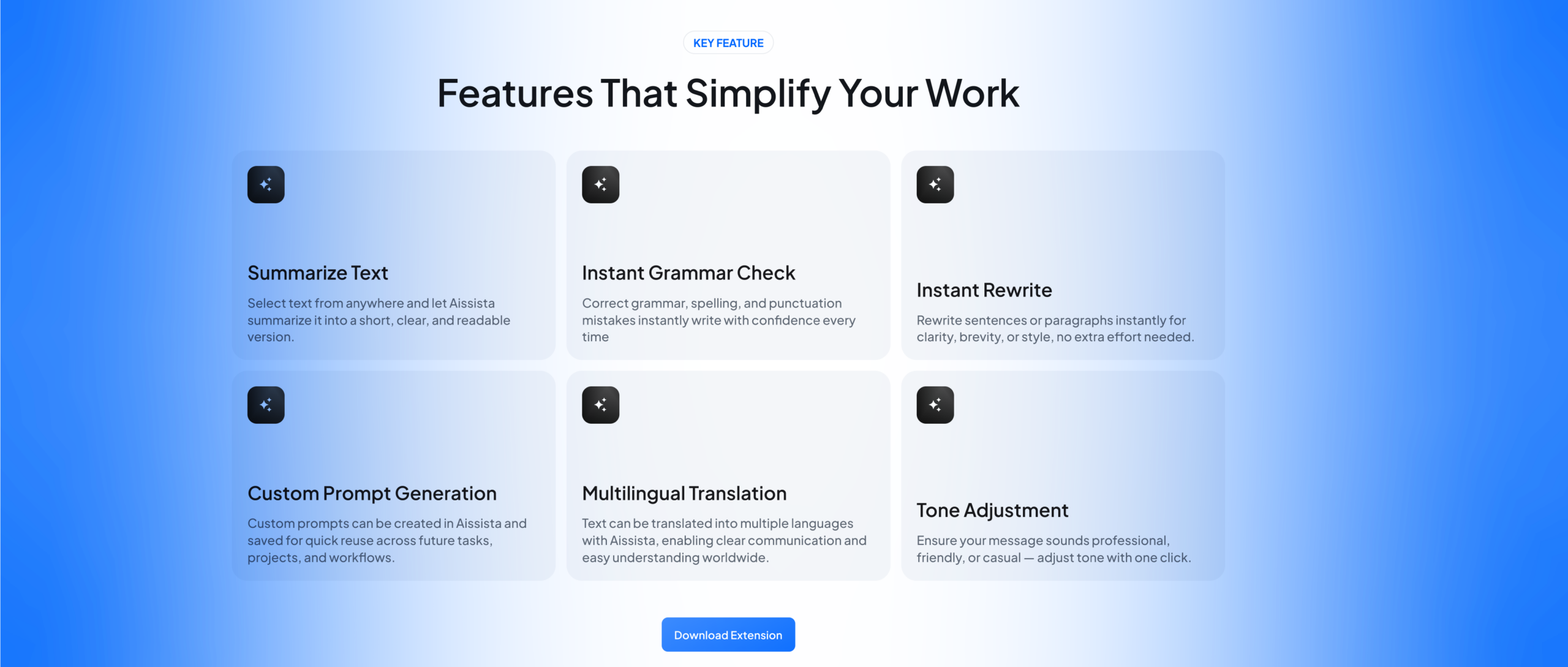 Aissista AI Writing Assistant Case Study | Solution Explorer